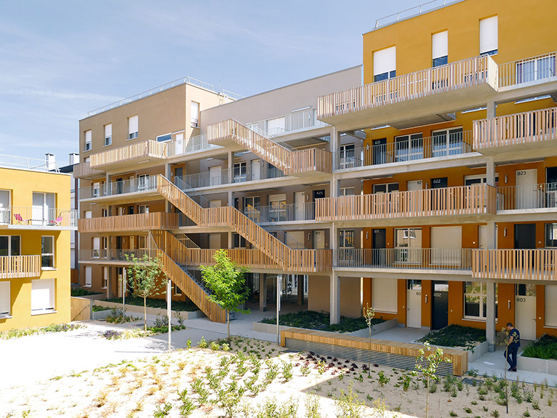 74 logements  Lille Tandem Architecture  et urbanisme 